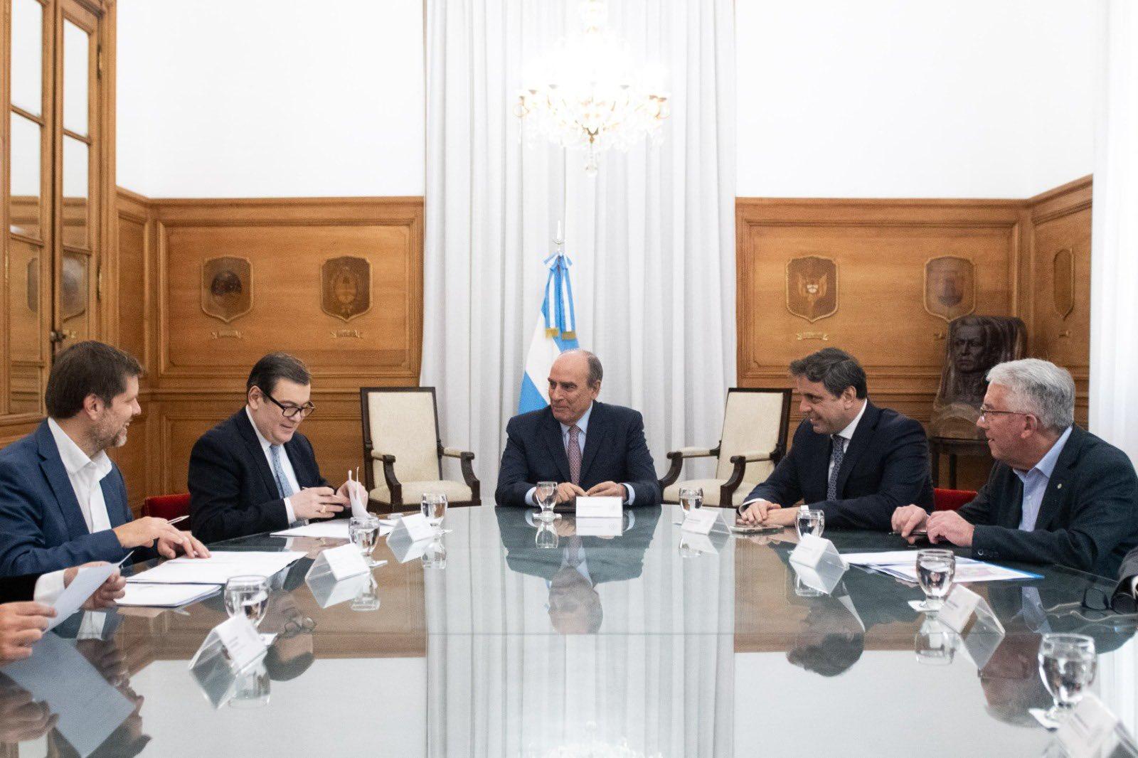 Zamora se reunió con el ministro Francos para rubricar acuerdos por obras públicas